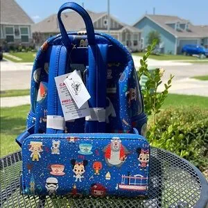 Loungefly | Bags | Loungefly Disney Chibi Character Backpack 